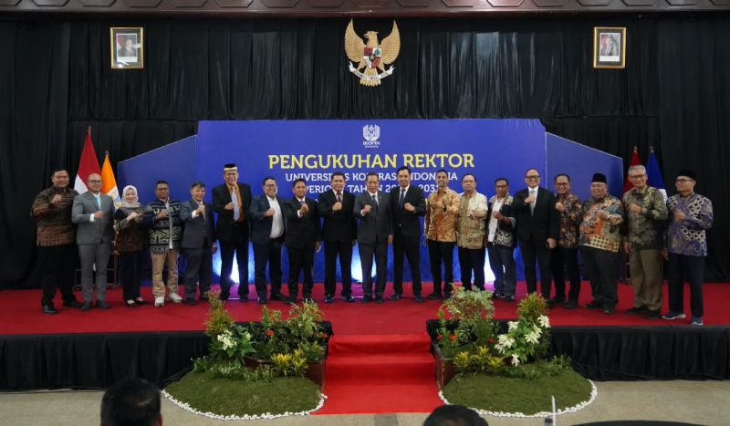 H. Moh. Wahyudi Hadiri Pengukuhan Rektor IKOPIN University Periode 2026–2031